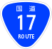 National Route 17 shield